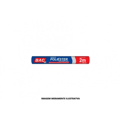 FILME POLIESTER - BAC - 45cmX2M - CX50